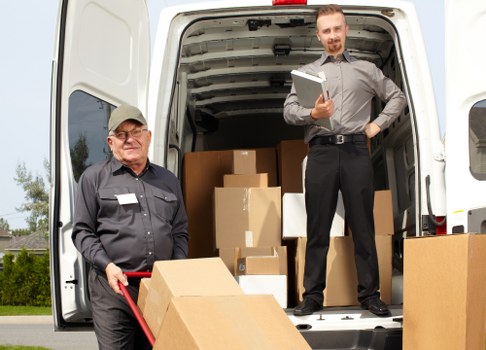 Local movers helping with a residential relocation in Ilford