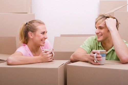 Removal van and movers serving Ilford residential streets
