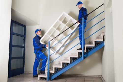 Business relocation preparations for a commercial move in Ilford