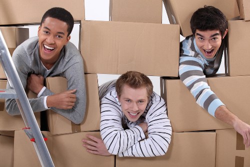 Removal van supporting a home move in Ilford