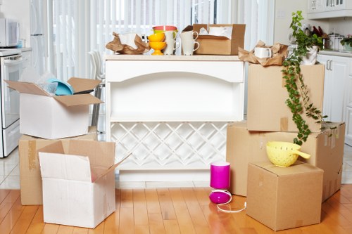Van loading for flat and office relocations in Ilford