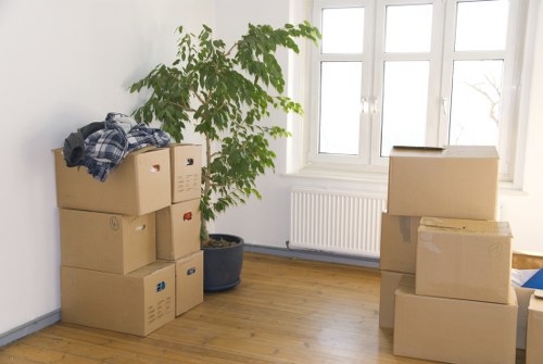 Moving service supporting a family home relocation in Ilford