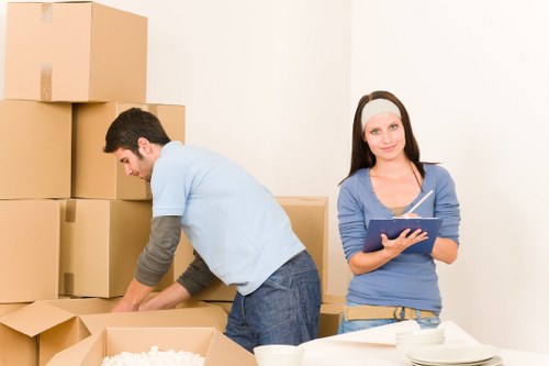 Flat move assistance with stairs and access challenges in Ilford